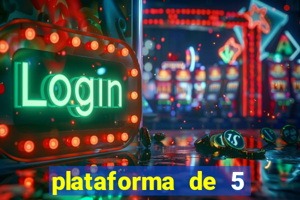 plataforma de 5 reais fortune tiger